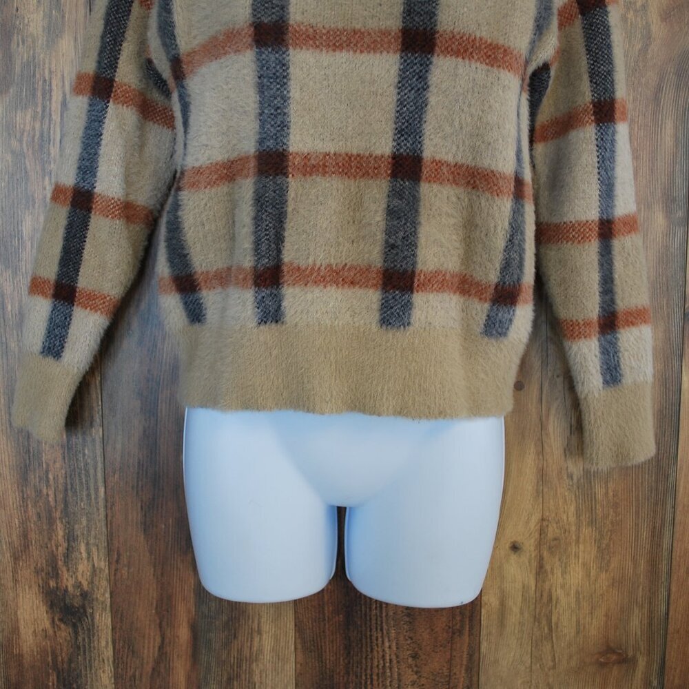 THML Women's XS Tan Knit Sweater Tan - Picture 3 of 6